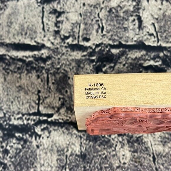 PSX K-1696 F-970 Mounted Rubber Stamps Butterflies, Roses and Cabbage Roses - Picture 4 of 11